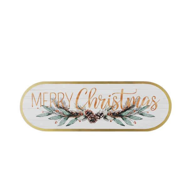 Sign - Merry Christmas Foliage Sign