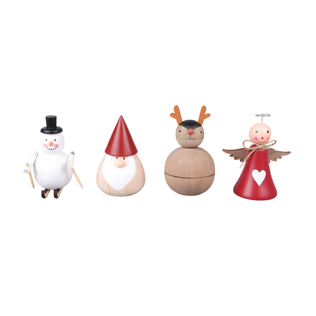 Wooden Standing Christmas Characters