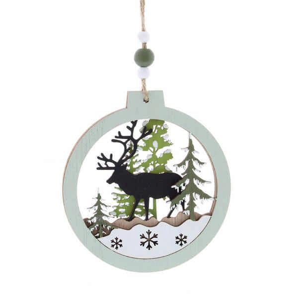 Hanger -.Reindeer in Forest