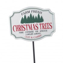 Sign - Christmas Trees